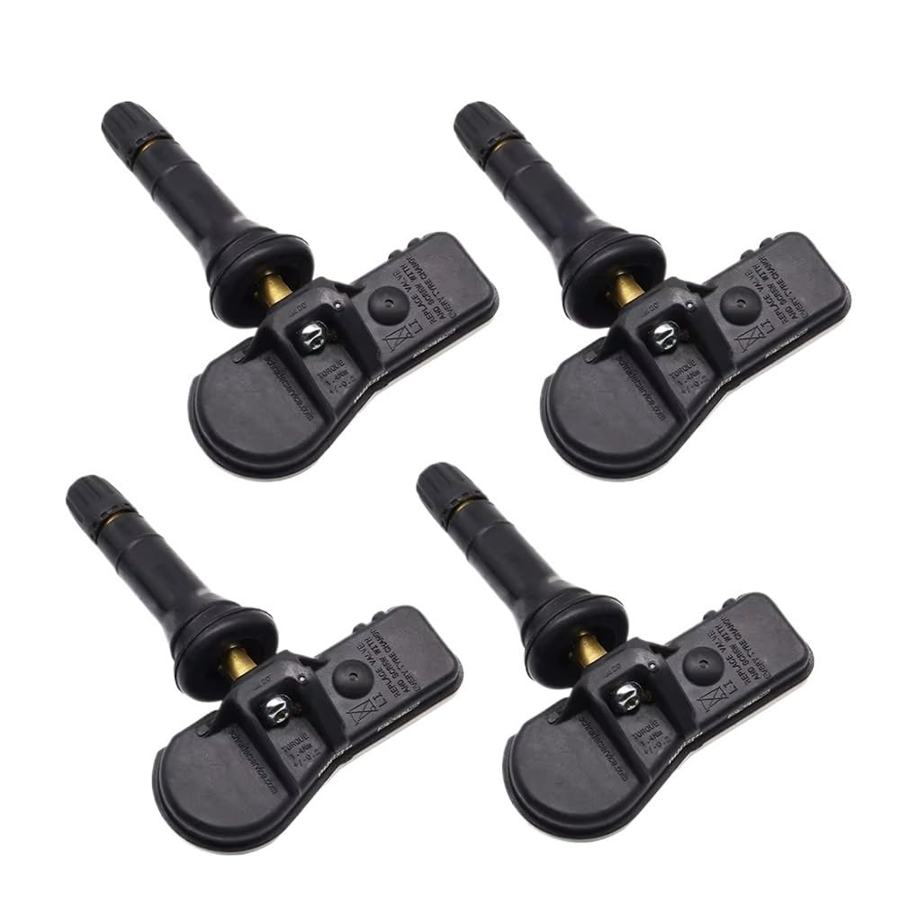 HZSMYXGS Autoreifendrucksensor Kompatibel Mit Citroen Für Berlingo 2013–2018 Für C4 2014–2018 Reifendrucksensor TPMS 9802003680 9811536380(4pcs) von HZSMYXGS