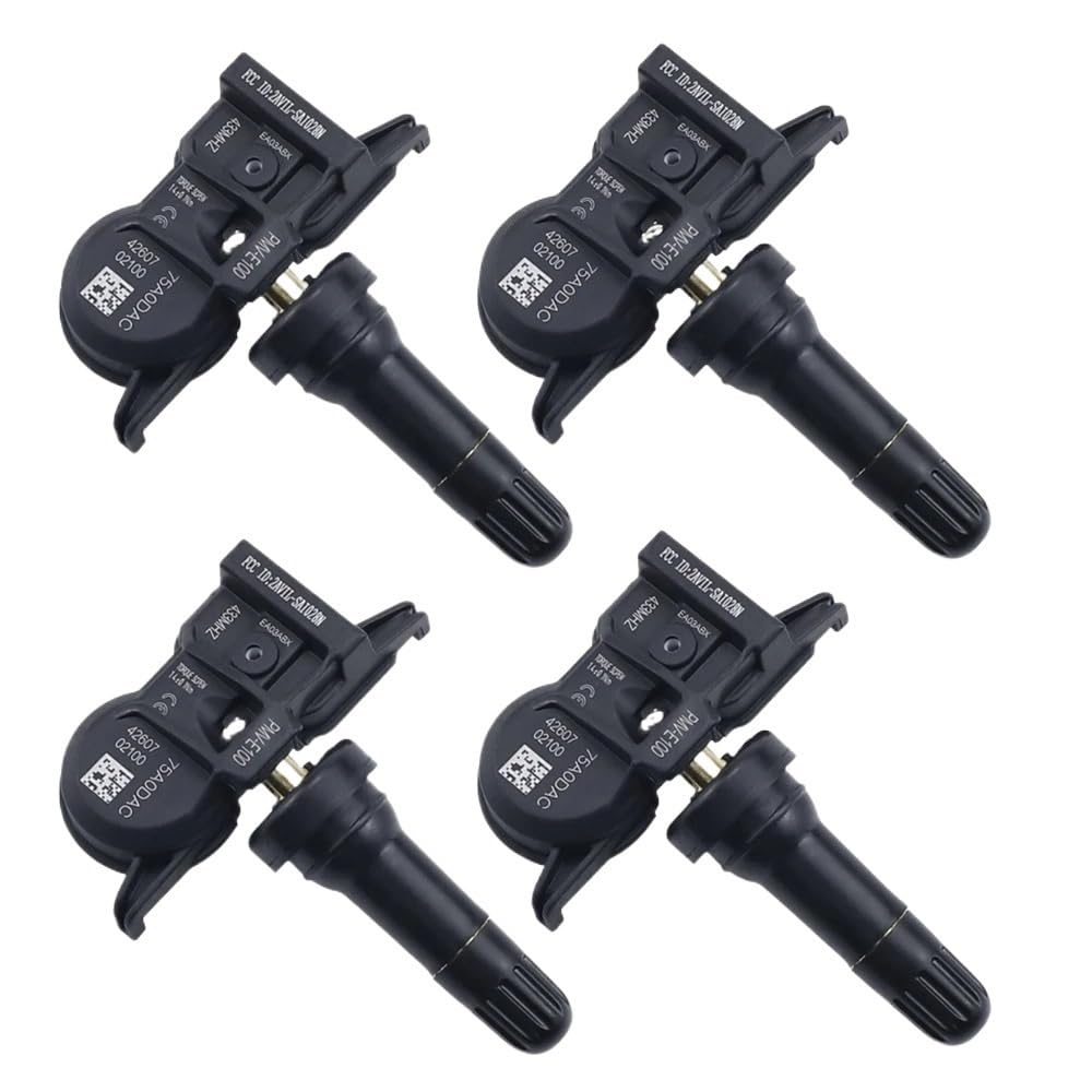 HZSMYXGS Autoreifendrucksensor Kompatibel Mit Lexus Für ES Series 2021 2022 2023 Für LC Series 2021–2023 Reifendrucksensor TPMS 4260753040 PMV-E100(4 pcs) von HZSMYXGS