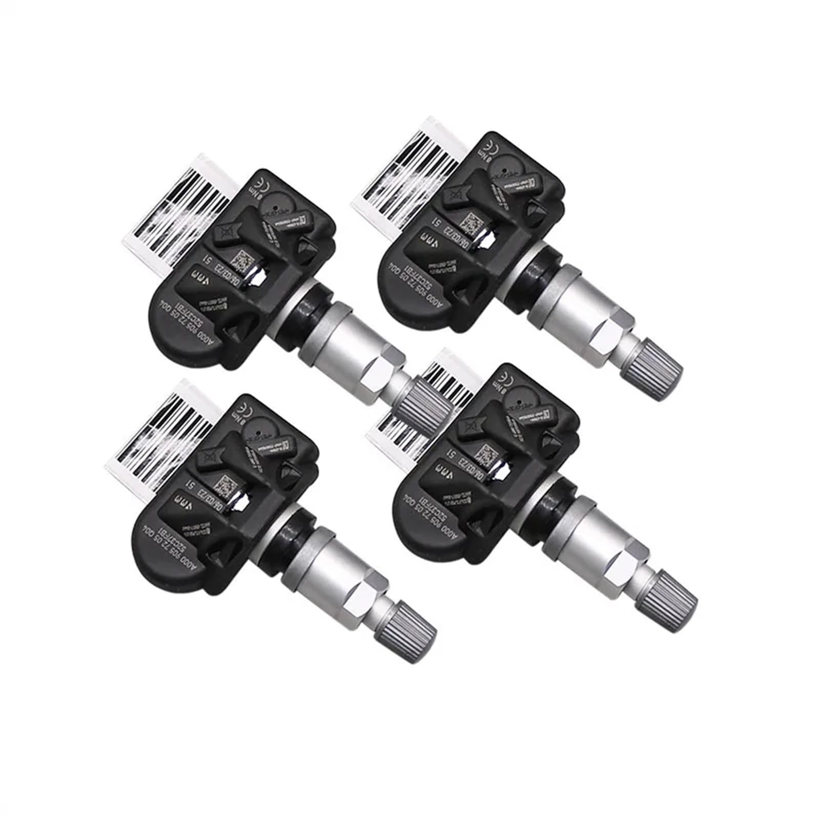 HZSMYXGS Autoreifendrucksensor Kompatibel mit Cullinan 2018-2024 TPMS-Reifendrucksensor A0009057205(4 pcs) von HZSMYXGS