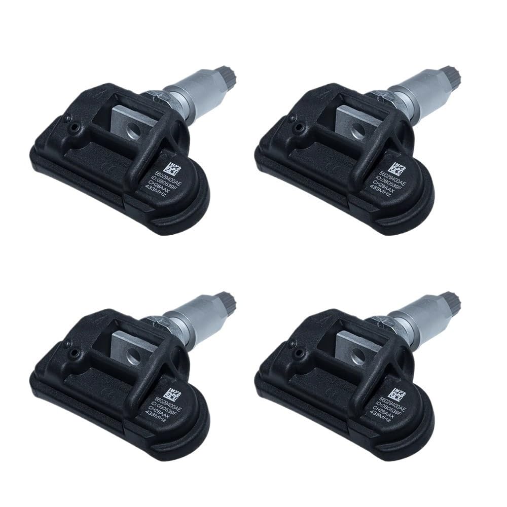 HZSMYXGS Autoreifendrucksensor Kompatibel mit Dodge für Challenger 2008–2016 für Charger 2009–2016 REIFENDRUCKSENSOR TPMS 560295400AD(4pcs) von HZSMYXGS