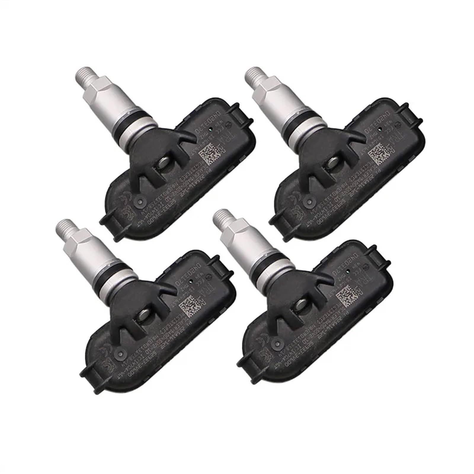 HZSMYXGS Autoreifendrucksensor Kompatibel mit Hyundai für Grandeur 2011-2014 TPMS Reifendrucksensor 52933-3V600 52933-2Y450(4 pcs) von HZSMYXGS