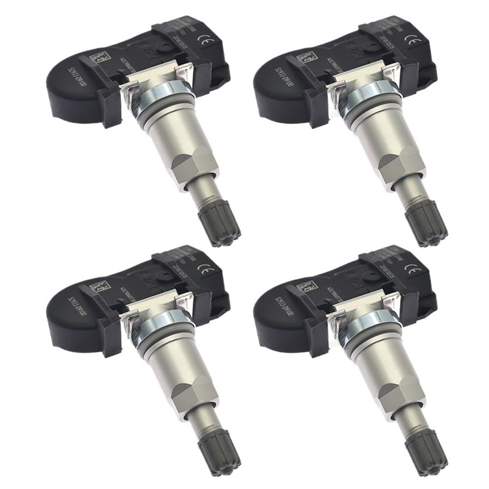 HZSMYXGS Autoreifendrucksensor Kompatibel mit Hyundai für Grandeur 2017 2018 2019 2020 für i40 2017 2018 2019 Reifendrucksensor TPMS Sensor 52933-D9100 A2C98607301(4PCS) von HZSMYXGS