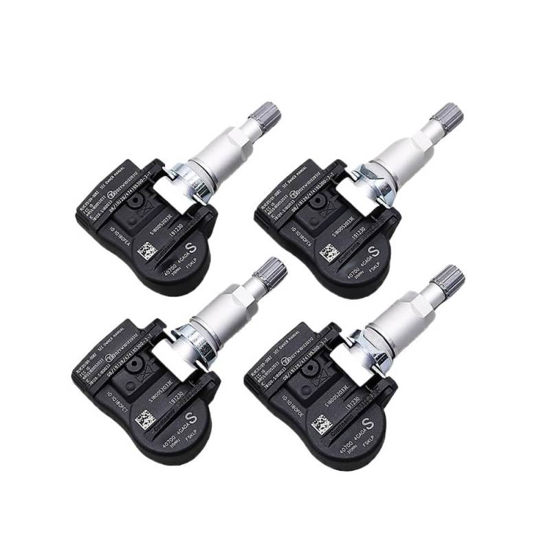 HZSMYXGS Autoreifendrucksensor Kompatibel mit Infiniti für Q50 2013 2014 2015 2016 Reifendrucksensor TPMS 40700-4GA0A(4 PCS) von HZSMYXGS