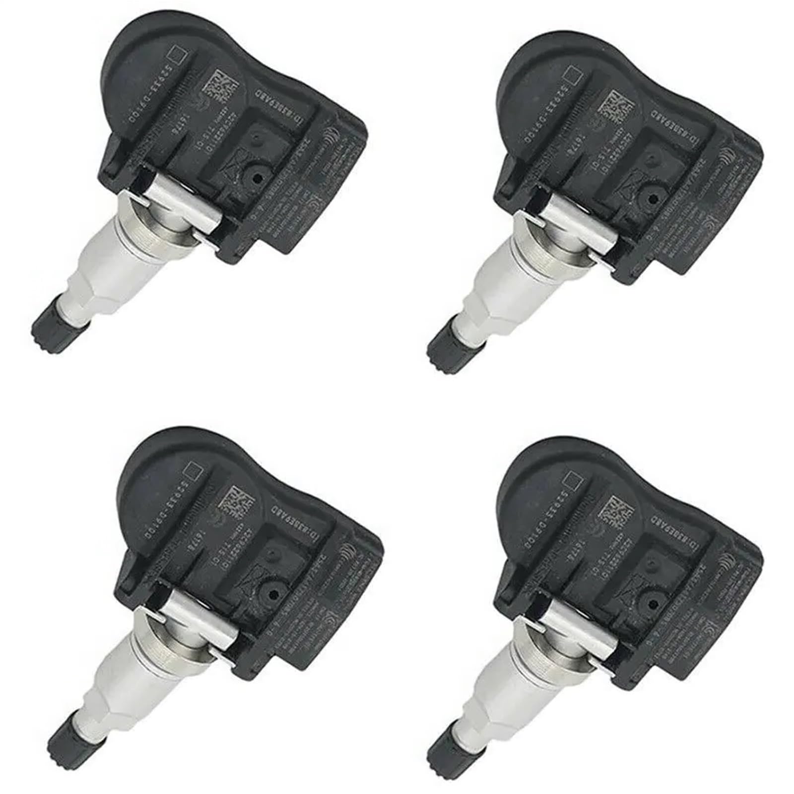 HZSMYXGS Autoreifendrucksensor Kompatibel mit Kia für Optima 2015-2021 TPMS Reifendrucksensor 52933-D4100(4 pcs) von HZSMYXGS