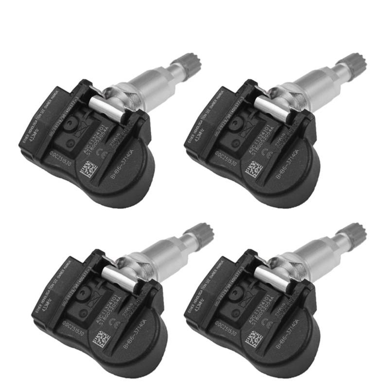 HZSMYXGS Autoreifendrucksensor Kompatibel mit Mazda für 2 2007-2021 TPMS-Reifendrucksensor BHB637140A BHB637140.(4PCS) von HZSMYXGS