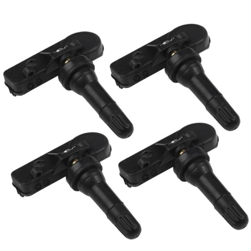 HZSMYXGS Autoreifendrucksensor Kompatibel mit Peugeot für 307 T5 2007 für 3008 T84 2008-2013 Reifendruckkontrollsensor TPMS 9673860880(4 pcs) von HZSMYXGS