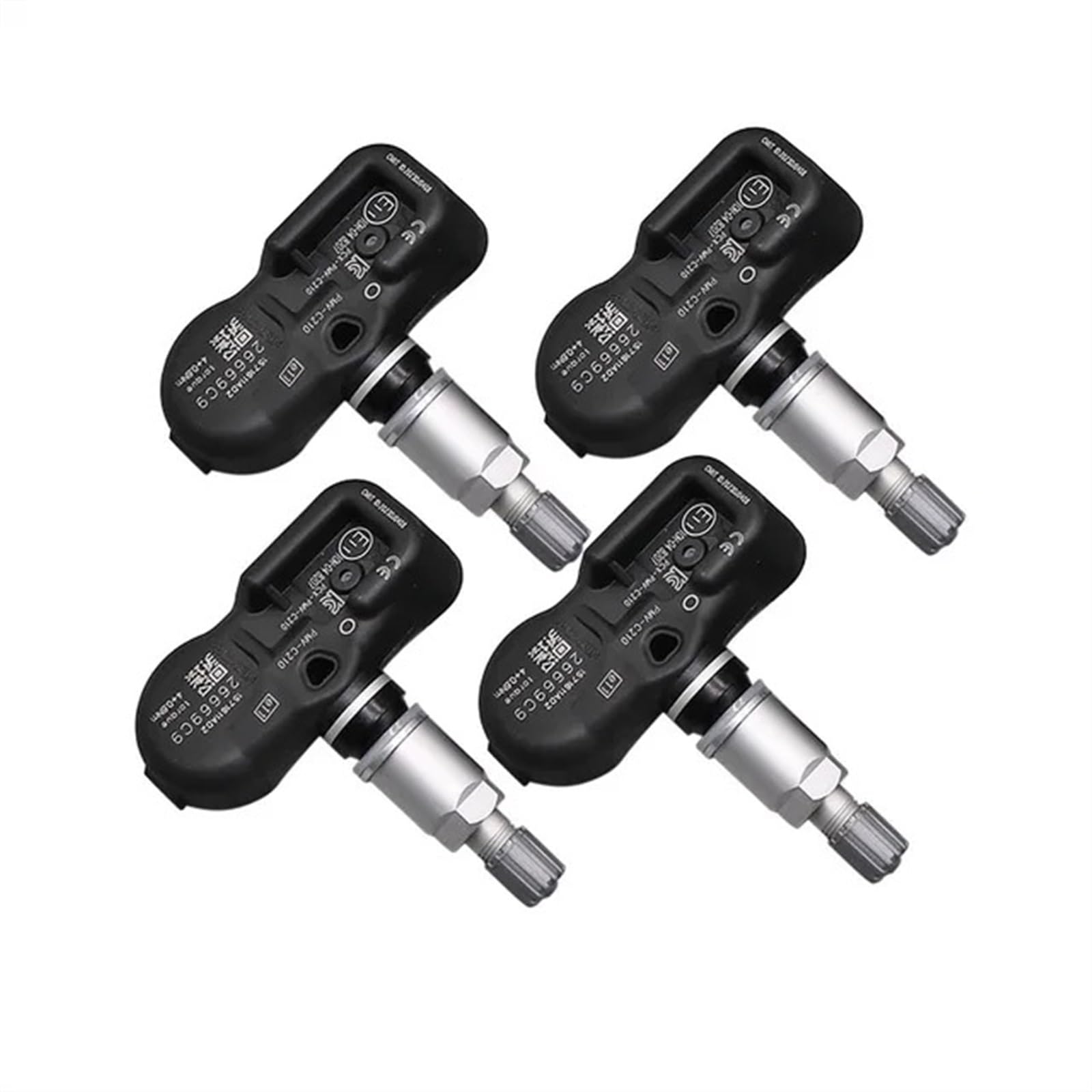 HZSMYXGS Autoreifendrucksensor Kompatibel mit Toyota für Verso 2009-2018 TPMS Reifendrucksensor 42607-02031 42607-30070(4PCS) von HZSMYXGS