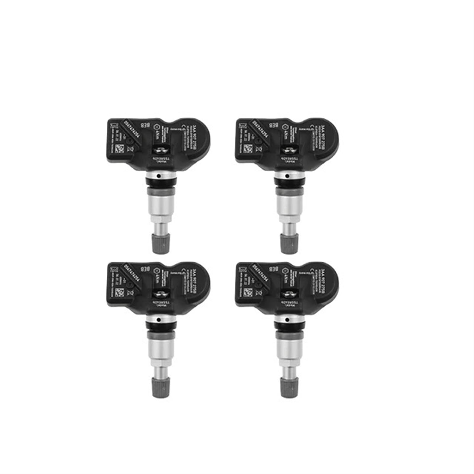 HZSMYXGS Autoreifendrucksensor Kompatibel mit VW für Tiguan 2007-2015 TPMS Reifendrucksensor A907275 3AA907275D 3AA907275F(4 pcs) von HZSMYXGS