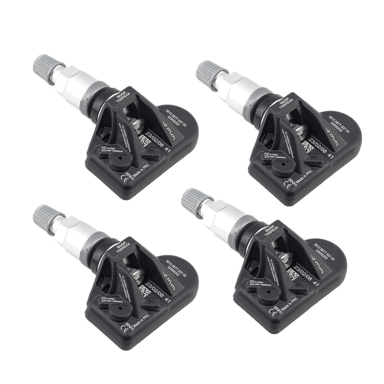 HZSMYXGS Autoreifendrucksensor Kompatibel mit i4 G26 2021–2027 für iX1 U11 2022–2027 Reifendruckkontrolle Senso TPMS 36106877937(4PCS) von HZSMYXGS