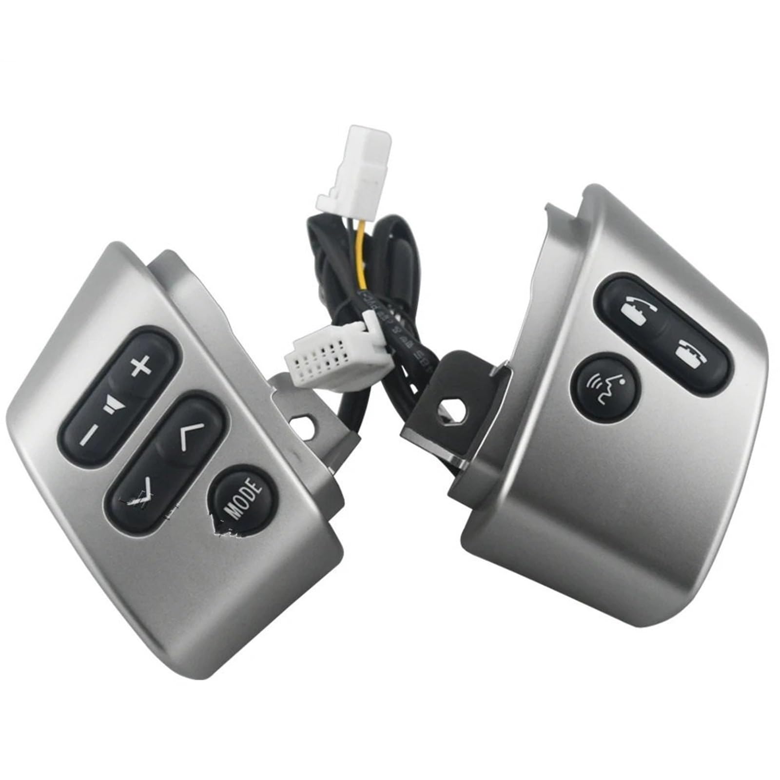 HZSMYXGS Blinker Lenkstockhebel Kompatibel mit Toyota für FJ für Cruiser 2006 2007 2008 2009 2010 2011 2012–2020 Taste für Audiosteuerungsschalter am Lenkrad von HZSMYXGS
