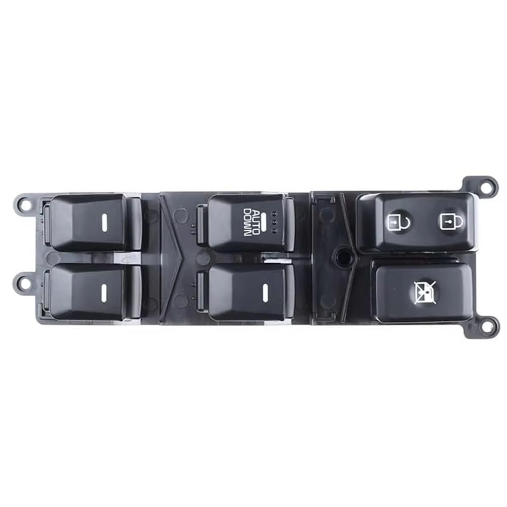 HZSMYXGS Fensterheber Schalter Kompatibel mit Kia für Forte für Cerato K3 2014 2015 2016 2017 2018 93570-B5000 93571-A7000 LHD Autodown Power Fensterheber Schalter Taste von HZSMYXGS