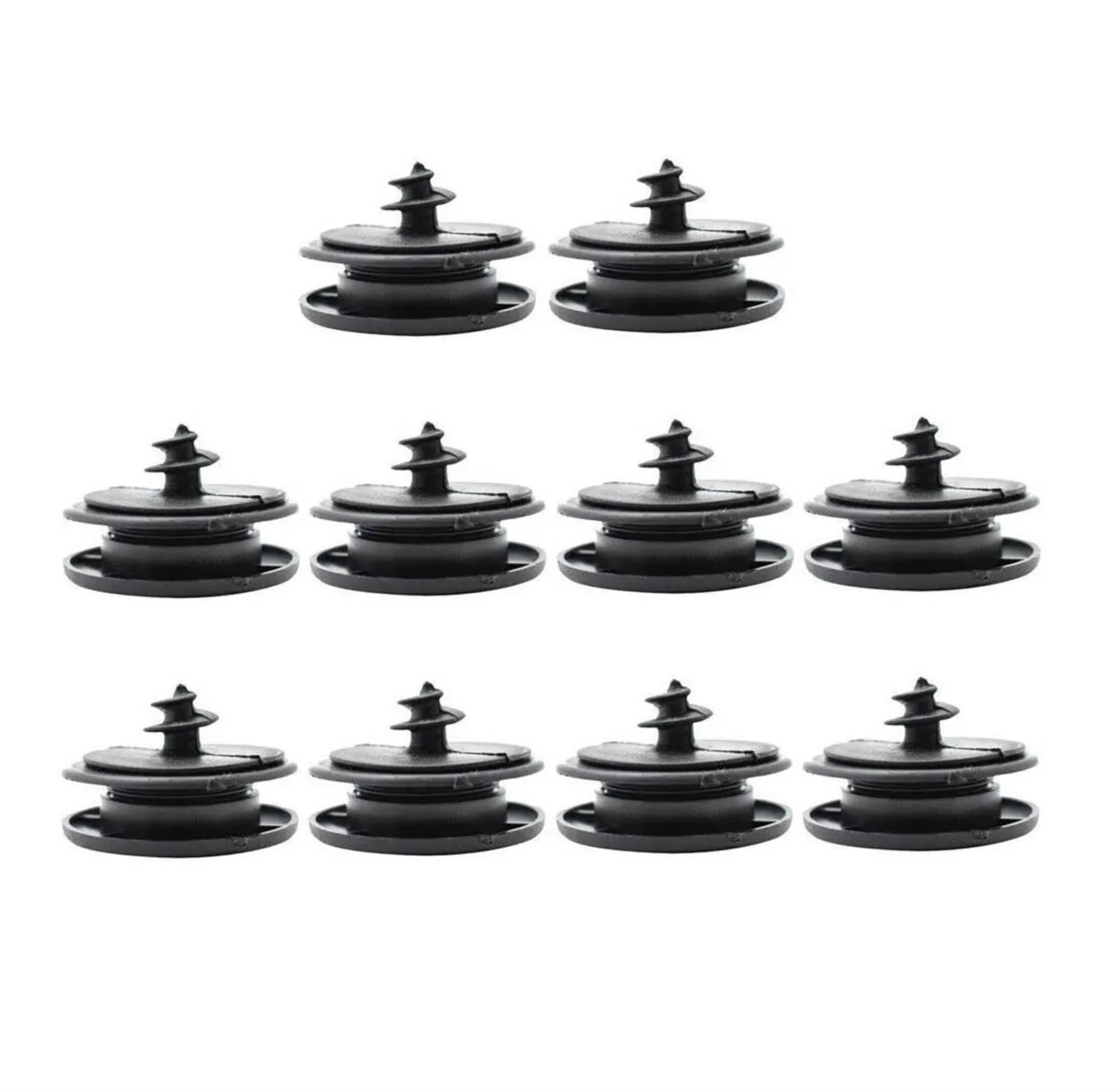 HZSMYXGS Fußmatten Allwetter 10 stücke Universal Auto Boden Matte Clips Retention Halter Griffe Teppich Befestigungs Klemmen Schnallen Anti Skid Verschluss Retainer Beständig von HZSMYXGS