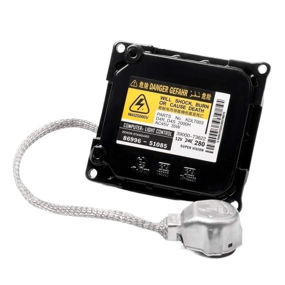 HZSMYXGS H-ID Vorschaltgeräte Kompatibel mit Toyota Für Avalon XL 2008 2009 2010 Für Avalon XLS 2008 2009 2010 Xenon Ballast KDLT003 H-ID Zünder DDLT003 3900060082 von HZSMYXGS