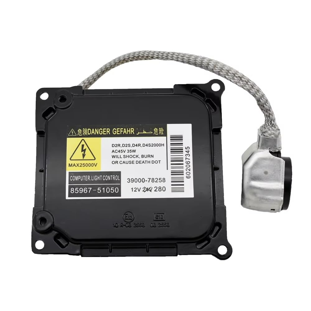 HZSMYXGS H-ID Vorschaltgeräte Kompatibel mit Toyota für Prius 2006-2009 Xenon-HID-Scheinwerfer-Vorschaltgerät, Steuergerät, Autozubehör, 81107–47150 von HZSMYXGS