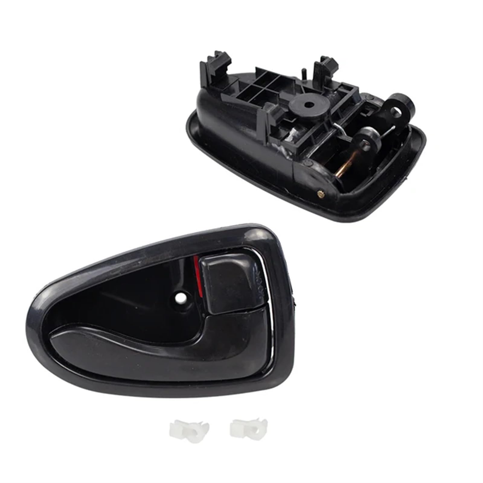 HZSMYXGS Innentürarmlehne Kompatibel Mit Hyundai Für Accent Für Verna 2000-2006 Auto-Innentürgriff-Ersatz 82620-25000 82610-25000(Right Black) von HZSMYXGS