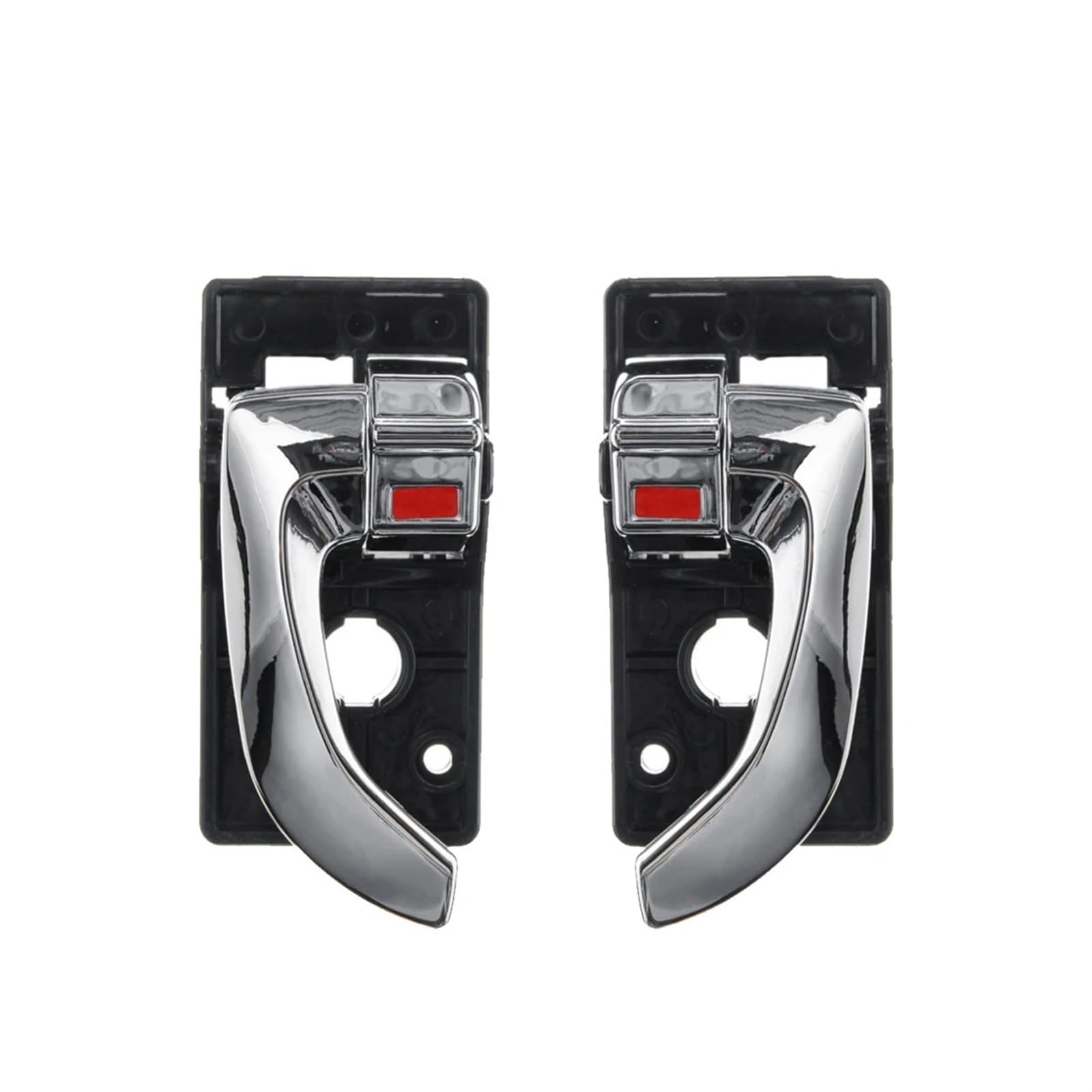 HZSMYXGS Innentürarmlehne Kompatibel Mit Hyundai Für Tucson 2005 2006 2007 2008 2009 Autoinnenraum-Innentürgriff Links Rechts Ersatzset Autozubehör(Chrome x2) von HZSMYXGS