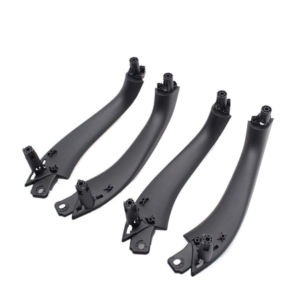 HZSMYXGS Innentürarmlehne Kompatibel mit X3 X4 G01 G02 F97 F98 2018-2022 Auto-Innentürgriff Innenzuggriff Verkleidungsverkleidung Ersatz(Black 4PCS Kit) von HZSMYXGS