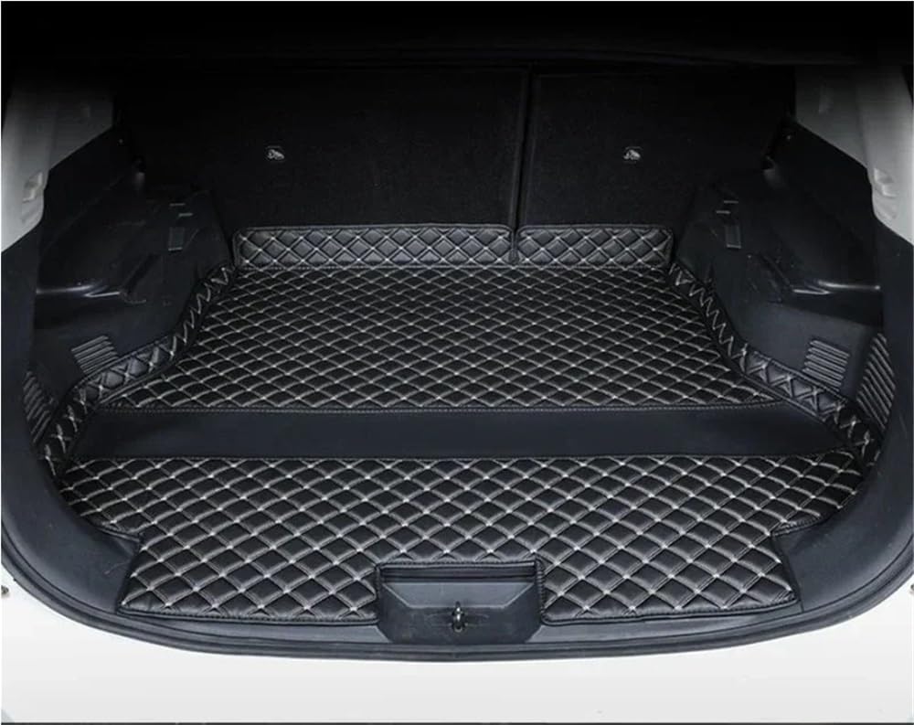 HZSMYXGS Kofferraumschutzmatte Kompatibel Mit Nissan Für X Trail T32 5-Sitzer Kofferraummatte Kofferraummatten Aus PU Teile Liner Styling Schutzablage Zubehör(Black 1 PCS B) von HZSMYXGS