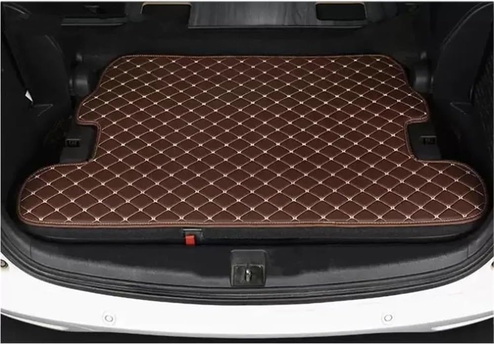 HZSMYXGS Kofferraumschutzmatte Kompatibel Mit Odyssey 2015 2016 2017 2018 2019 2020 2021 Auto All Inclusive Kofferraummatte Kofferraumwanne Schutzpolsterabdeckung(Seat Flat Mat Brown) von HZSMYXGS