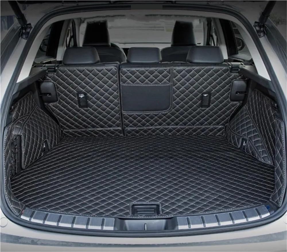 HZSMYXGS Kofferraumschutzmatte Kompatibel mit Lexus für NX 250 2022 2023 spezielle Kofferraummatten Kofferraumteppiche Cargo-Liner Gepäckabdeckung(Black with beige) von HZSMYXGS