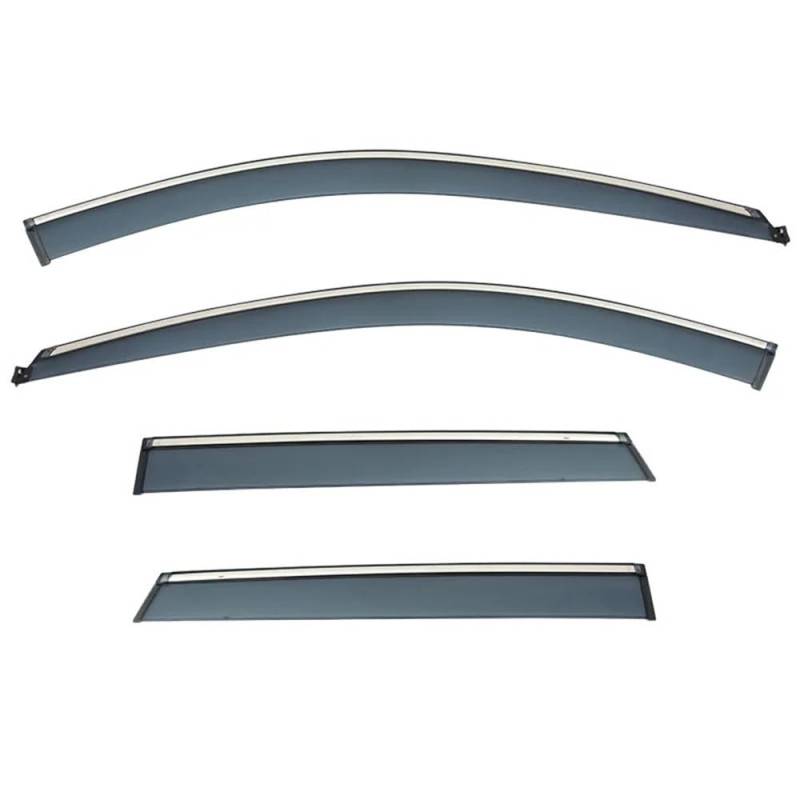 HZSMYXGS Kompatibel mit A3 FLIEßHECK MK4 8Y 2021 Fensterblende Regenschutz Seitenfenster Windabweiser Visier Shades Ventvisor Strip Autofenster Windabweiser von HZSMYXGS