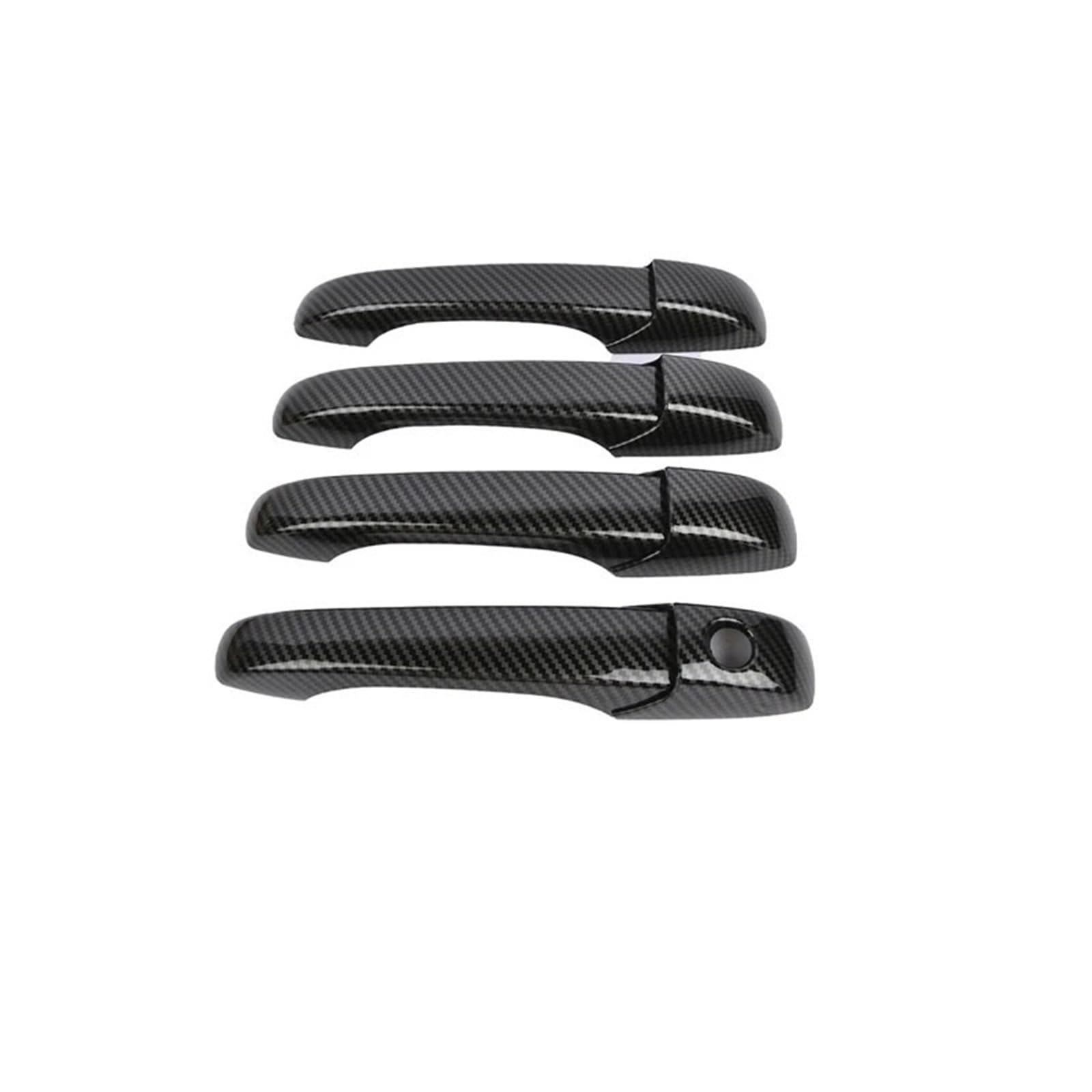 HZSMYXGS Kompatibel mit Chrysler für 300 300C 2005 2006 2007 2008 2009 2010 Türgriffabdeckungsverkleidung Außentürgriffe Abdeckung(Carbon Fiber 4pcs) von HZSMYXGS