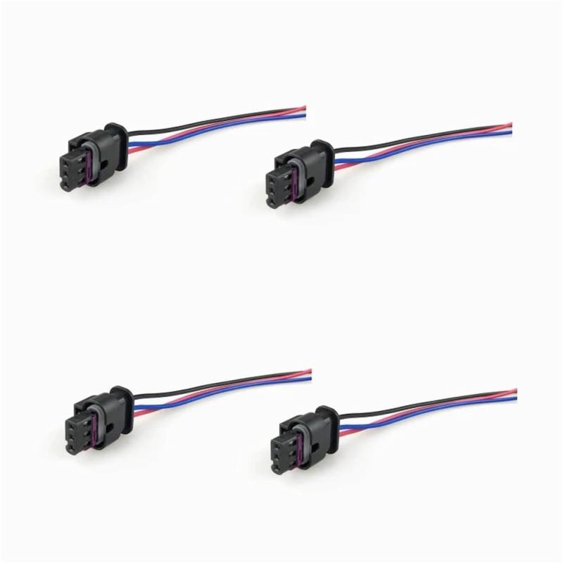 HZSMYXGS Kompatibel mit X1 X3 X4 X5 X6 F48 F25 F26 F15 F16 F85 F86 5Q0919275B PDC-Parksensor-Anschlusshalterung Auto Einparkhilfe(4pcs Connector) von HZSMYXGS