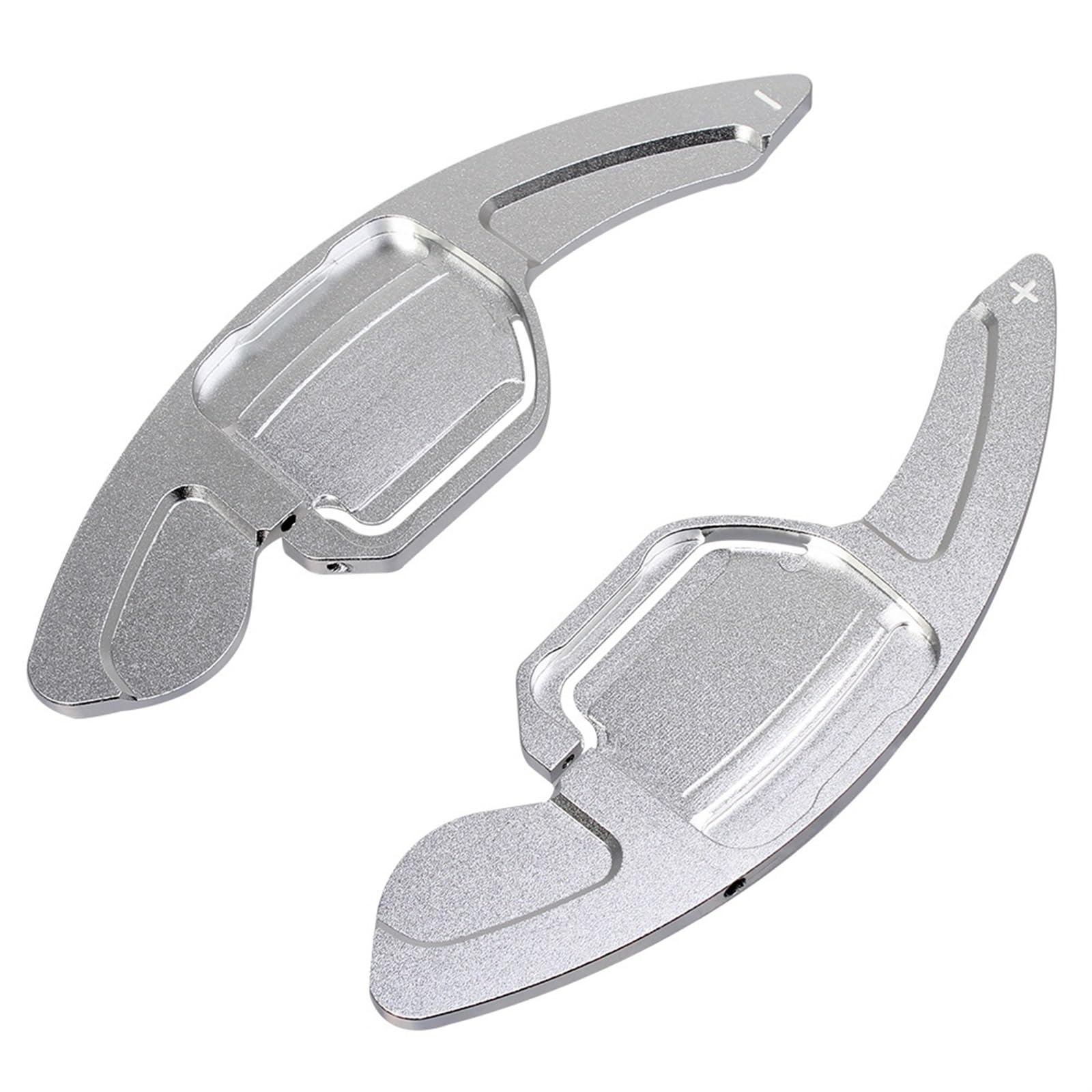 HZSMYXGS Lenkrad Paddles Kompatibel mit Q3 Q5 Q7 TT TTS 2011 2012 2013 2014 Auto-Lenkrad-Schaltpaddel-Verlängerung Ersetzen Sie Schalthebel aus Aluminium(Silver) von HZSMYXGS