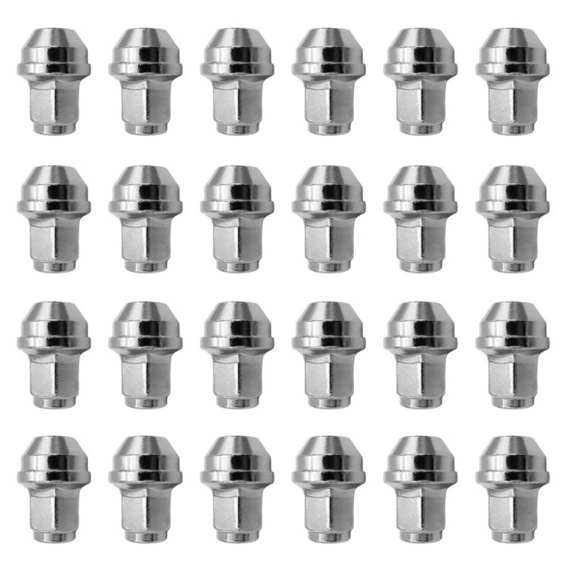 HZSMYXGS Radschrauben Kompatibel mit Lincoln für Navigator 2007–2010 Radmuttern verchromte Radmuttern 4L3Z1012A(24 Pieces) von HZSMYXGS