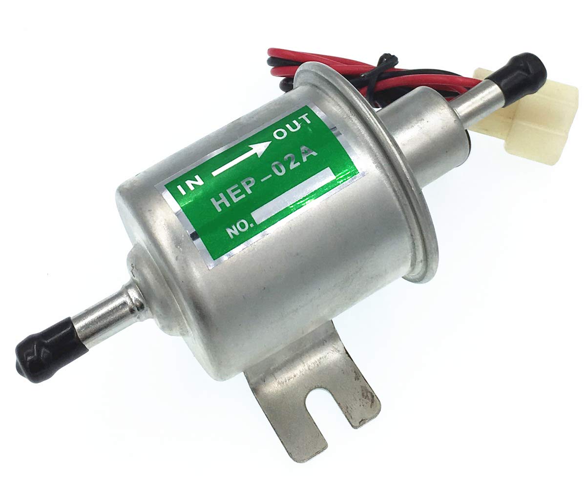 HZTWFC Kraftstoffförderpumpe 12 Volt Niederdruck Diesel Benzin Gas Elektrische Kraftstoffpumpe 12V OEM # HEP-02A HEP02A Universal Automotive Modified für YANMAR von HZTWFC