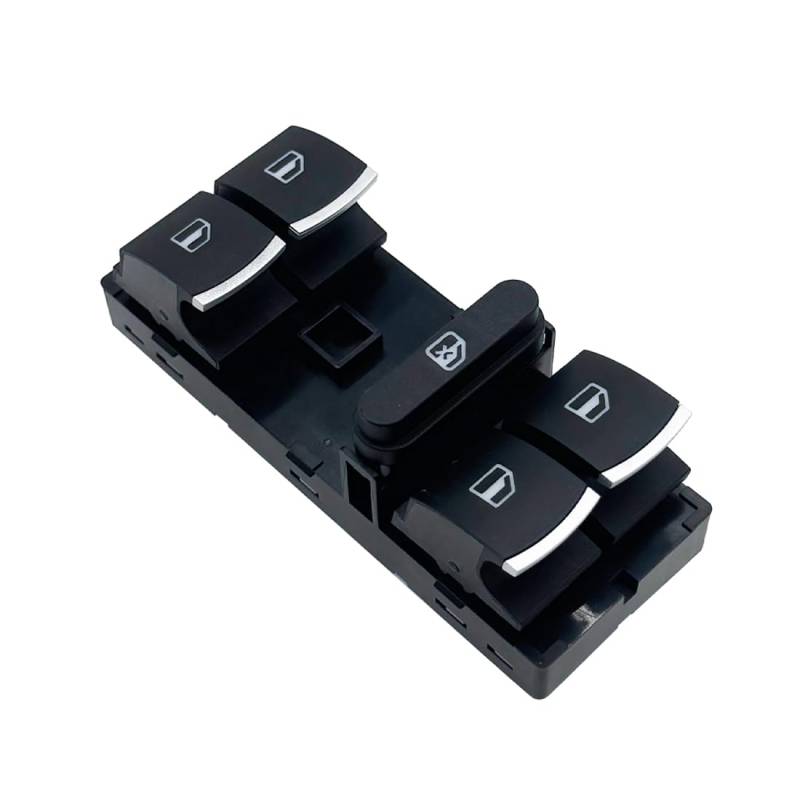 5.959857 Power Window Master Switch Control Taste für VW Jetta Tiguan Golf GTI MK5 MK6 Passat B6 CC SEAT LEON MK2 5. 959 857 von HZYCKJ