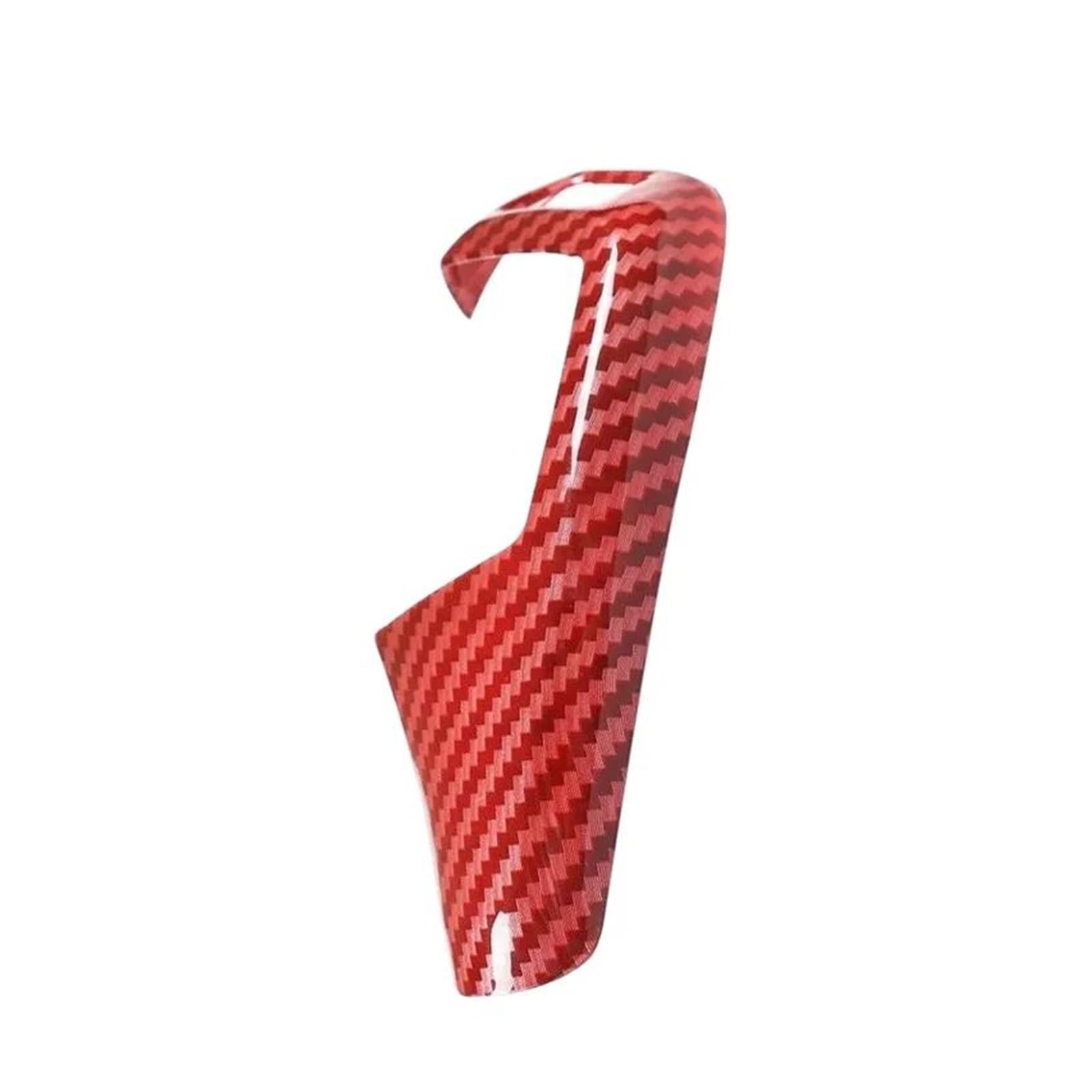 Auto-Schaltknauf-Schalthebel Carbon Look Auto Front Schaltknauf Abdeckung Trim Für F20 F21 F22 F23 F30 F34 F32 F33 F15 F16 F25 F26(Rot) von HZZST