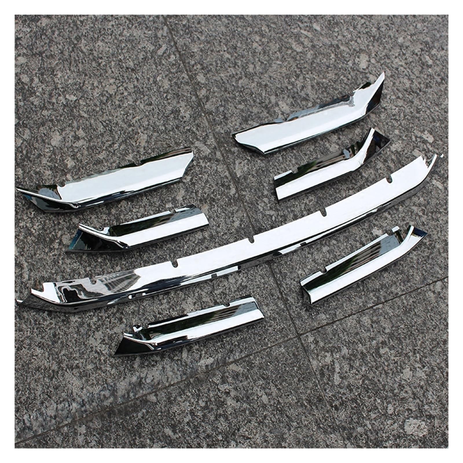 HZZST Kühlergrille Frontstoßstangengrill Autozubehör Kühlergrill Schweller Grill Pad Trim Aufkleber Rahmen Chrom Dekoration Für NX 200 200t 300h 2012-2016 von HZZST