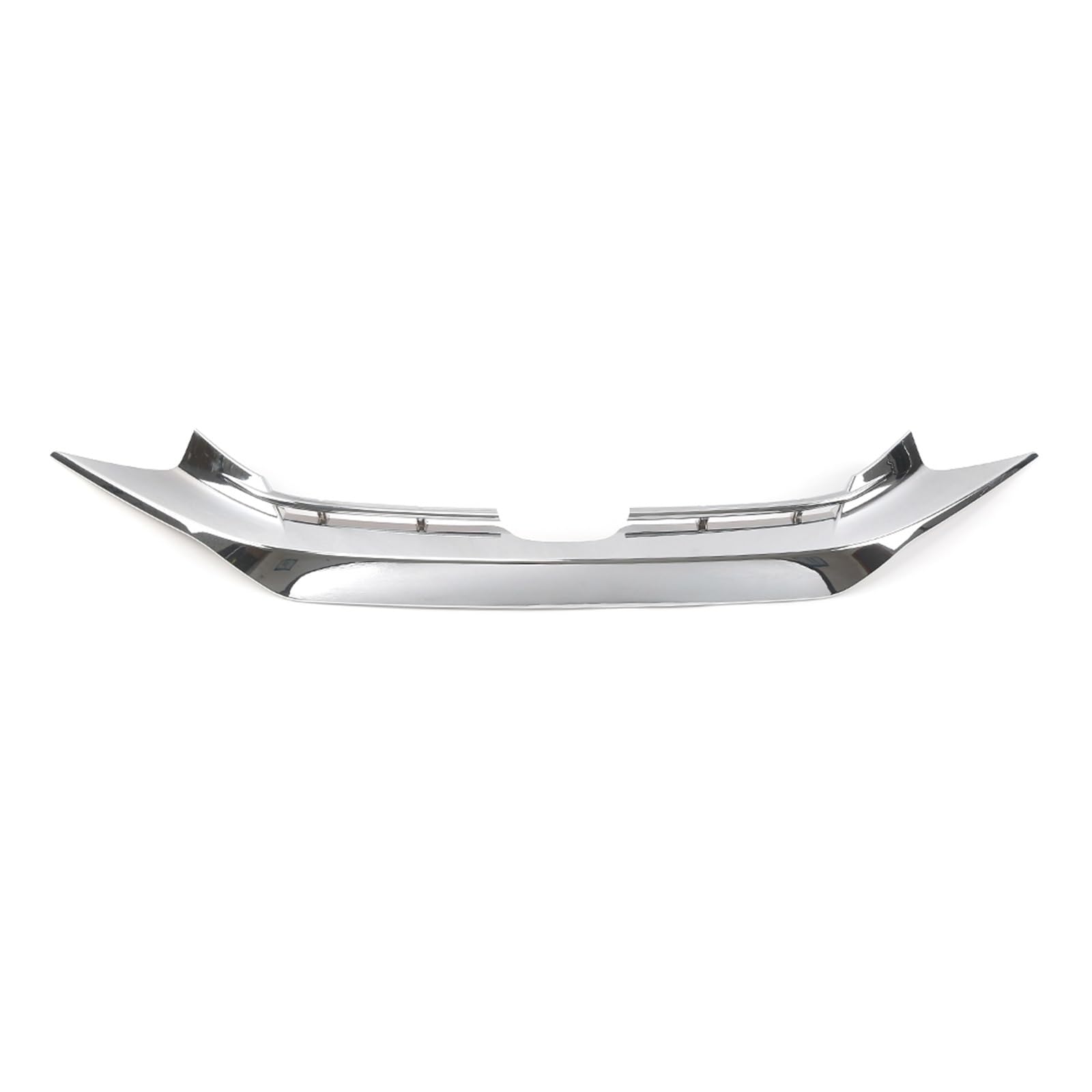 HZZST Kühlergrille Frontstoßstangengrill Autozubehör Kühlergrillverkleidung Abdeckrahmen Aufkleber ABS Carbon Dekoration Für Civic FC G10 2016-2020(Gloss Silver) von HZZST