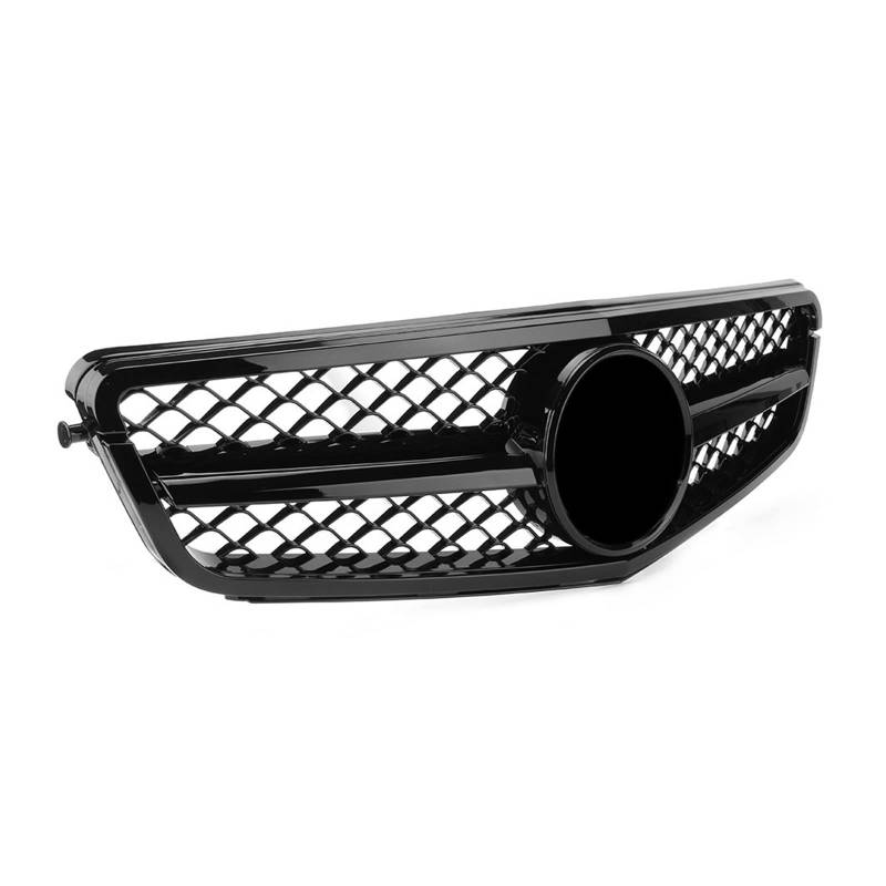 HZZST Kühlergrille Frontstoßstangengrill Car Racing Grill Frontstoßstangengrill Für C-Klasse W204 C300 C350 C200 C250 2008 2009 2010 2011 2012 2013 2014 von HZZST