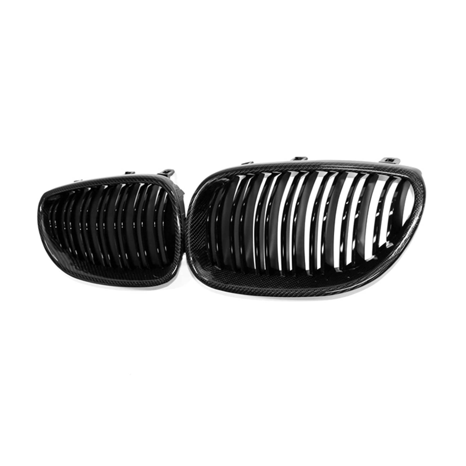 HZZST Kühlergrille Frontstoßstangengrill Ersatz-Renngitter Für 5er-Serie E60 E61 2004–2009, Dekor von HZZST