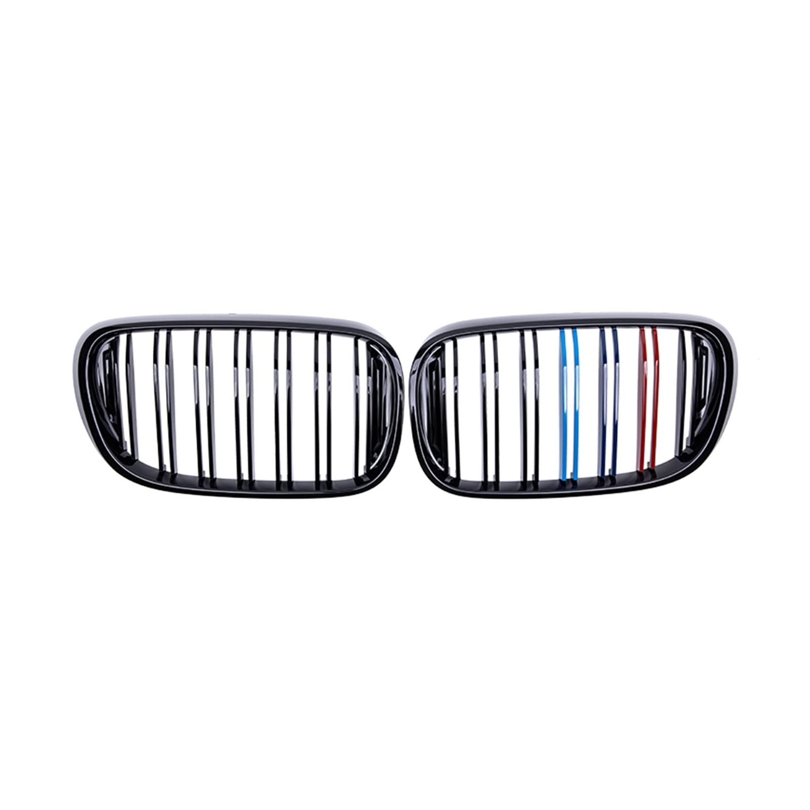 HZZST Kühlergrille Frontstoßstangengrill Für 7 Series G11 G12 730i 740i 16–20 M Auto-Frontgrills, Haubenstoßstange, Nierengrill, Renngrill, Doppellamellen(M Color) von HZZST