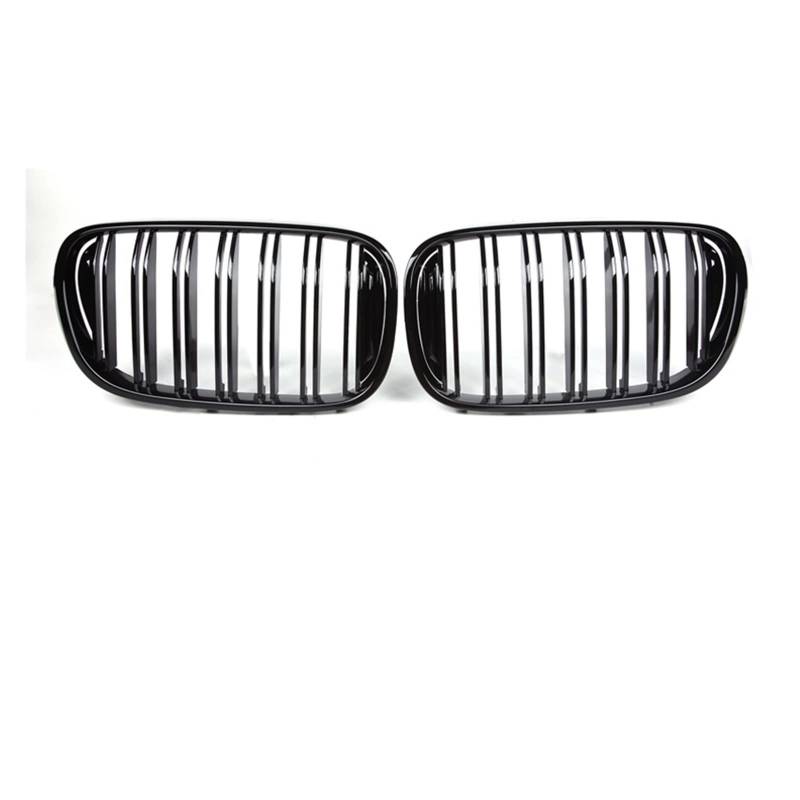 HZZST Kühlergrille Frontstoßstangengrill Für 7er G11 G12 Limousine 2015–2019 Pre-lci Frontstoßstange ABS Ersatz Nierengitter Frontgrills(2-Slat) von HZZST