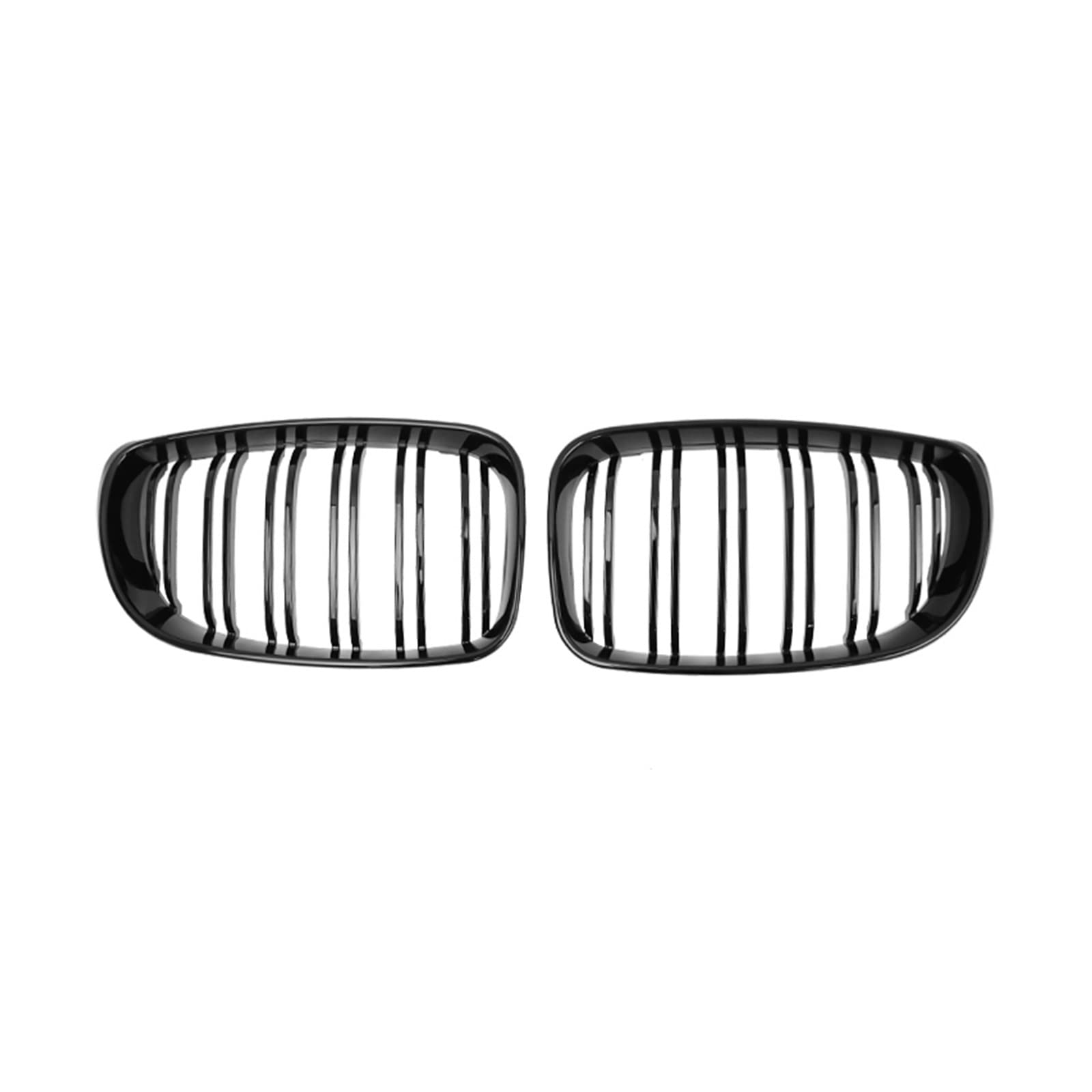 HZZST Kühlergrille Frontstoßstangengrill Für E81 E87 E82 E88 128I 130I 135I 07-11 Auto Front Stoßstange Nieren Grill Grille Racing Gitter Dual Lamellen von HZZST