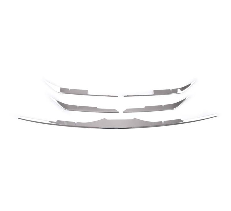 HZZST Kühlergrille Frontstoßstangengrill Für Explorer U625 2020-2023 Zubehör Kühlergrill Pad Glanz Trim Abdeckung Aufkleber Rahmen Chrom Außen Dekoration von HZZST