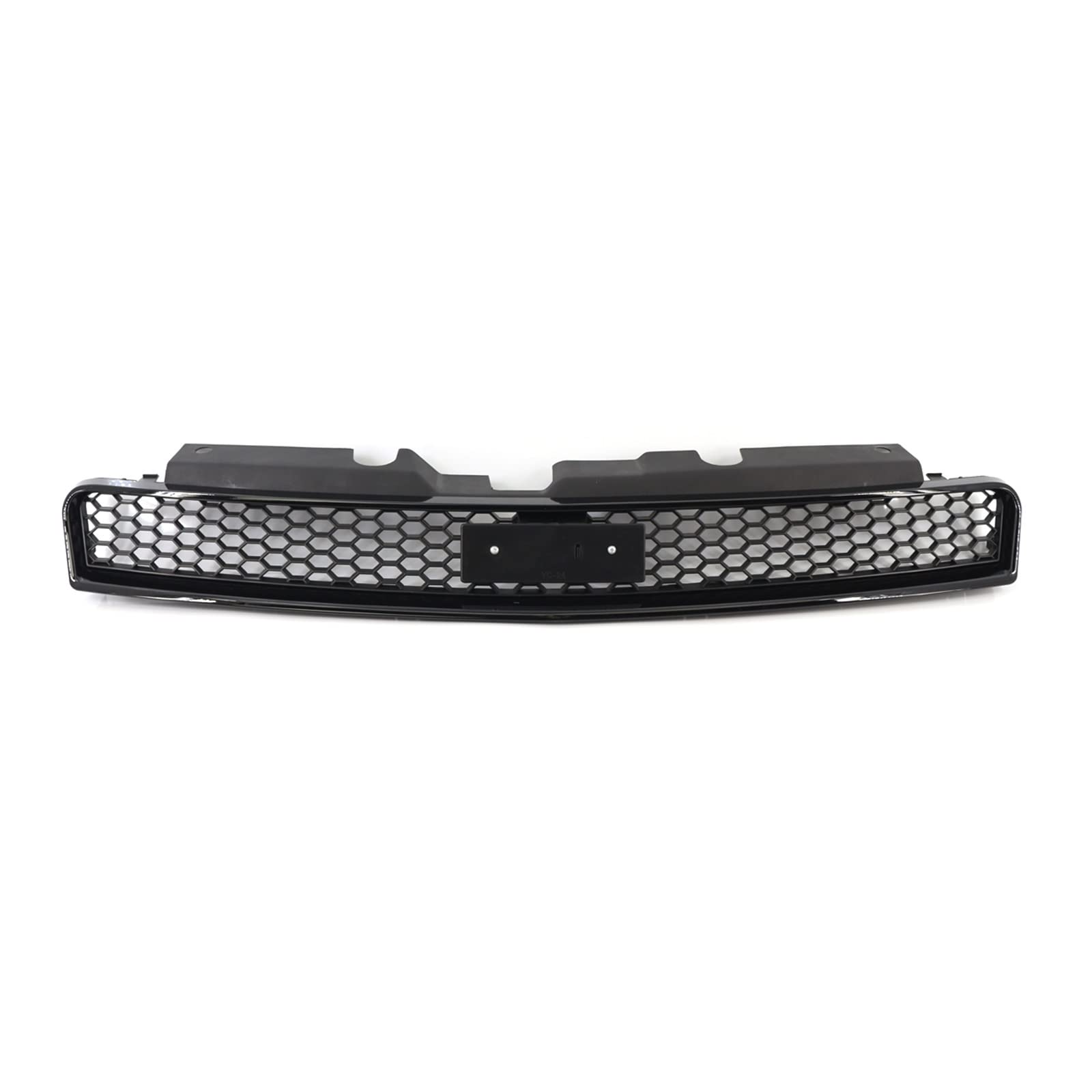 HZZST Kühlergrille Frontstoßstangengrill Für Impala 2006–2013, Außen, Auto-Frontstoßstange, Wabengitter, Glänzend Schwarz(Schwarz) von HZZST