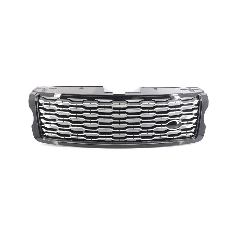 HZZST Kühlergrille Frontstoßstangengrill Für - Vogue 2013–2017, Vorderer Stoßstangengrill, Halb Verchromt(Half Chrome) von HZZST