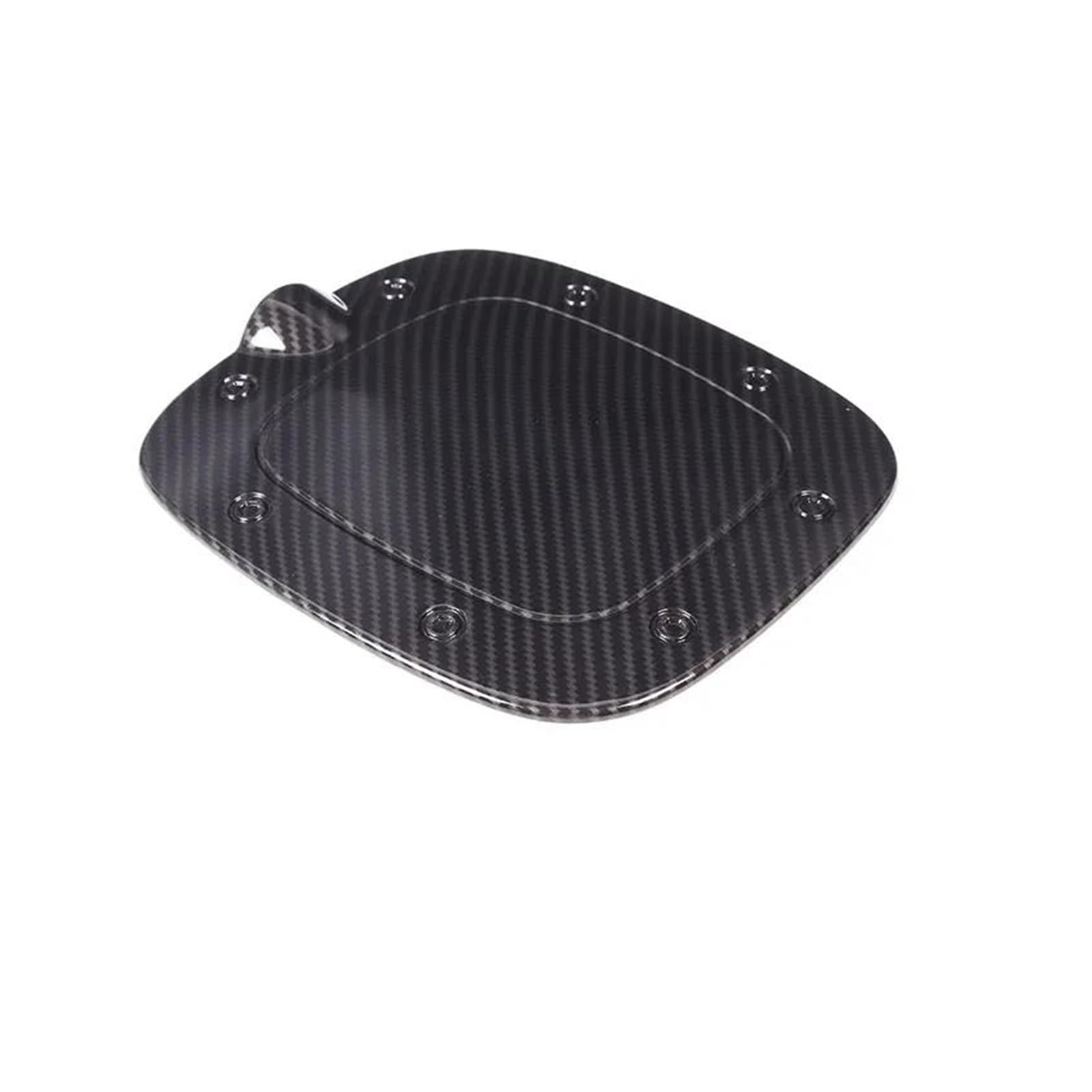 HZZST Tankdeckel für Gasöl Für FJ Cruiser 2007-2021 ABS Matt Schwarz/Carbon Faser Auto Tankdeckel Dekoration Abdeckung Aufkleber Auto Zubehör(Kohlefaser) von HZZST