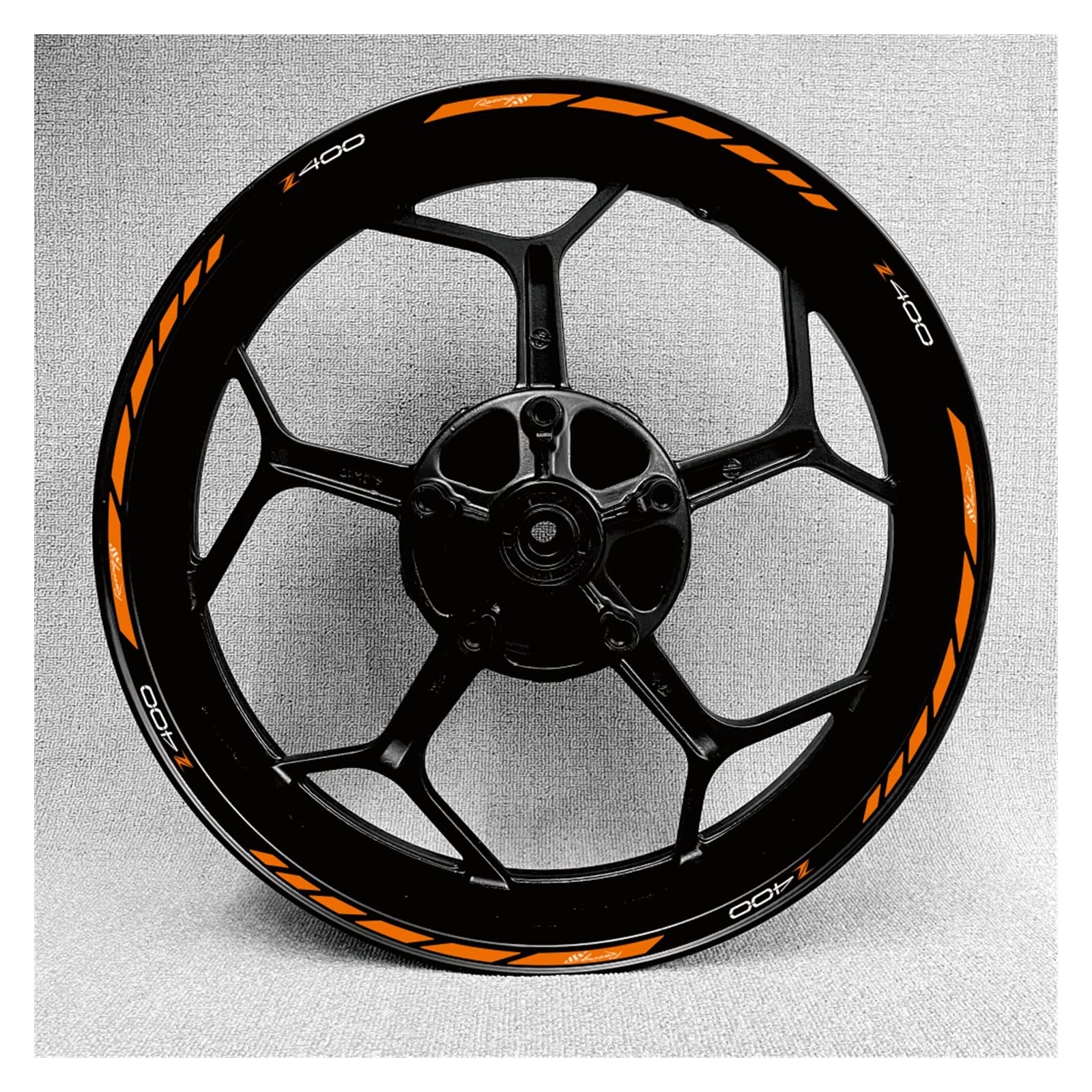 Motorrad-Radaufkleber Motorrad-Rad-Aufkleber Für Z750 Z800 Z650 H2r Z900 Z1000 250sl Für 300 W800 Er6n Z400 Zx6r Moto Rim Decals Aufkleber(H) von HZZST