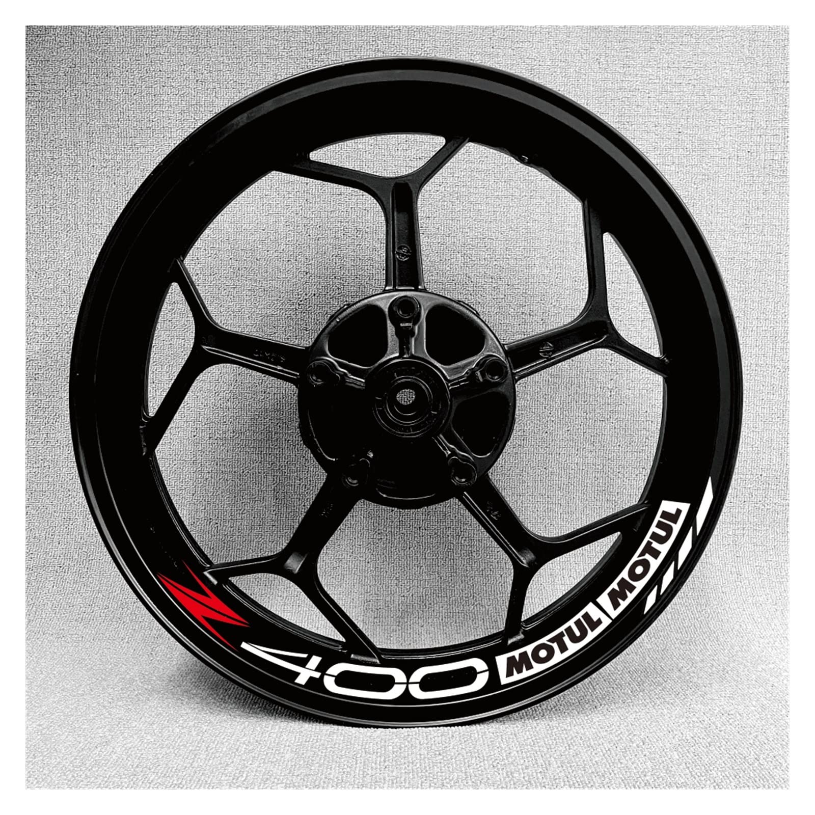 Motorrad-Radaufkleber Motorrad-Rad-Aufkleber Für Z750 Z800 Z650 H2r Z900 Z1000 250sl Für 300 W800 Er6n Z400 Zx6r Moto Rim Decals Aufkleber(Z) von HZZST