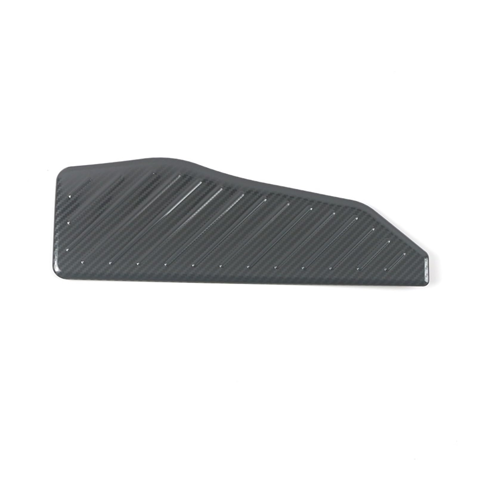 Pedalpad-Abdeckungen Auto Fahrer Sitz Rest Pedal Pad Abdeckung Aufkleber Rahmen Trim Innen Aufkleber Zubehör Für Corolla Kreuz XG10 2020-2023(Carbon Look) von HZZST