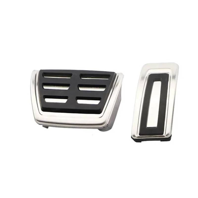 Pedalpad-Abdeckungen Für GOLF 7 GTi MK7 Lamando - A05 B8 Rapid - 5E 5F A7 Auto Pedal Edelstahl Zubehör(BEI Ohne Rest) von HZZST