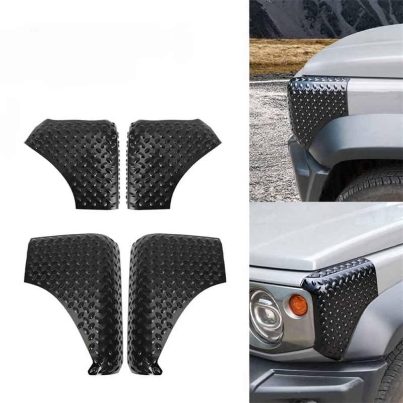 Auto Vorne Hinten Kotflügel Heckklappe Ecke Wrap Dekoration Abdeckung, Für Suzuki Jimny Jb74 2019-2022 Schutz Aufkleber Styling Retrofit Außen Zubehör von HaaveN