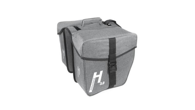 Haberland Doppeltasche Basic L grau von Haberland