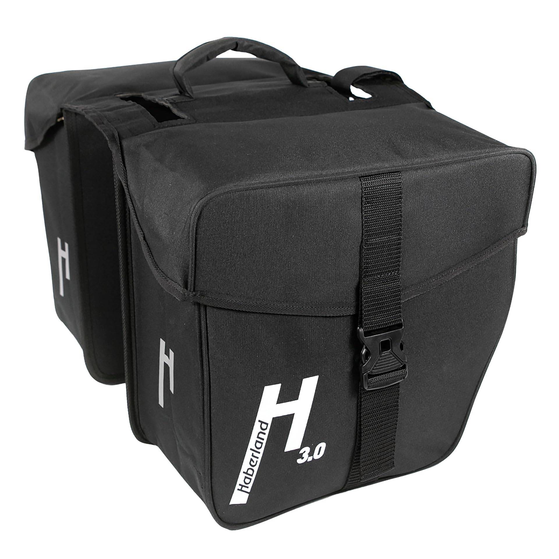 Haberland Doppeltasche Basic M schwarz von Haberland